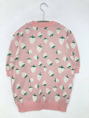 Auey/ニット/セーター/トップス/ピンク/F