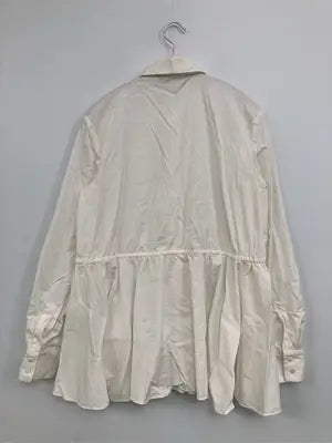 ZARA WOMAN/ザラウーマン/シャツ/ブラウス/トップス/ホワイト/EUR S