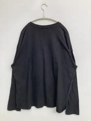 Loueme/ロエメ/Tシャツ/カットソー/トップス/ブラック/XXL