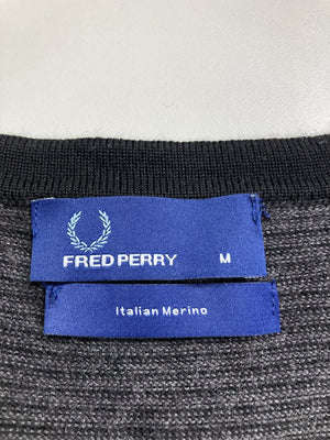 FRED PERRY/フレッドペリー/カーディガン/ボレロ/トップス/ブラック/M