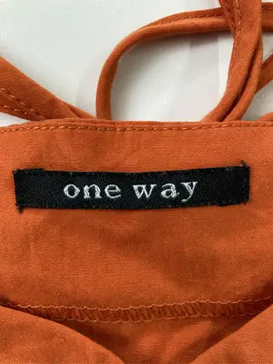 One Way/ワンウェイ/Tシャツ/カットソー/トップス/オレンジ/M