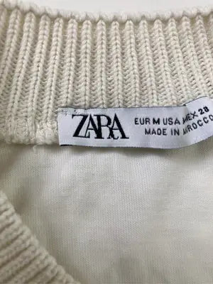 ZARA/ザラ/その他トップス/トップス/ホワイト/EUR M/USA M/ MEX 28