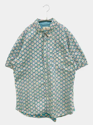 ikka/イッカ/シャツ/ブラウス/トップス/グリーン/X-LARGE