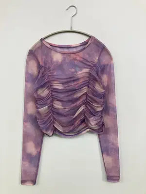 ANNA SUI NYC/Tシャツ/カットソー/トップス/パープル/F