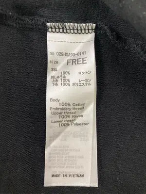 MOUSSY/マウジー/Tシャツ/カットソー/トップス/ブラック/FREE