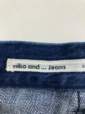 niko and .../ニコアンド/デニムパンツ/パンツ/ネイビー/M