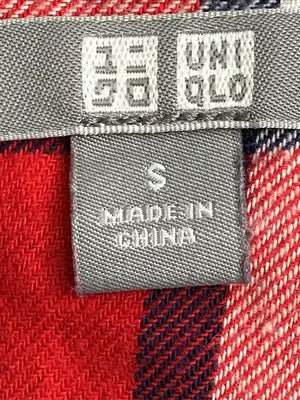 UNIQLO/ユニクロ/シャツ/ブラウス/トップス/レッド/S