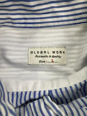 GLOBAL WORK/グローバルワーク/シャツ/ブラウス/トップス/スカイブルー/L
