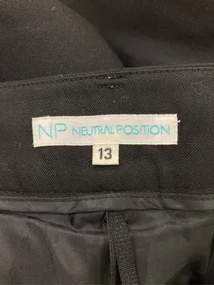 NP neutral position/スラックス/パンツ/ブラック/13