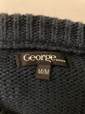 George/ジョージ/ニット/セーター/トップス/ネイビー/M