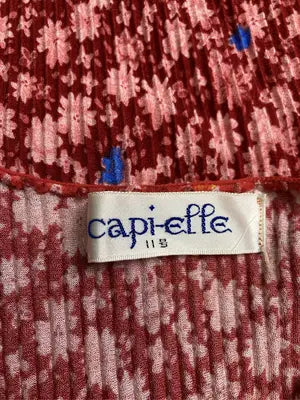 Capi-effe/Tシャツ/カットソー/トップス/レッド/11号