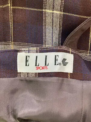 ELLE SPORT/ジャンパースカート/ワンピース/ドレス/ブラウン