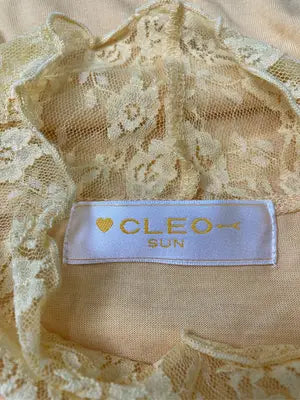 CLEO/Tシャツ/カットソー/トップス/イエロー/LL