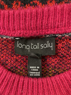 ニット/セーター/トップス/レッド/L