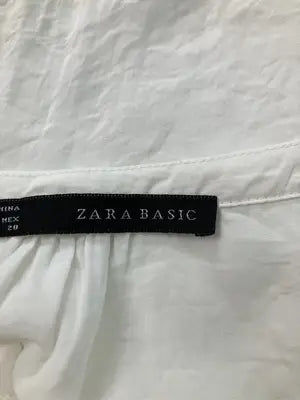 ZARA BASIC/ザラベーシック/シャツ/ブラウス/トップス/アイボリー/M
