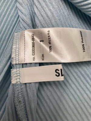 sly/スライ/ニット/セーター/トップス/スカイブルー/1