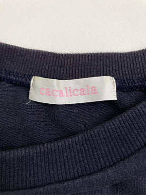 cacalicala/Tシャツ/カットソー/トップス/ネイビー