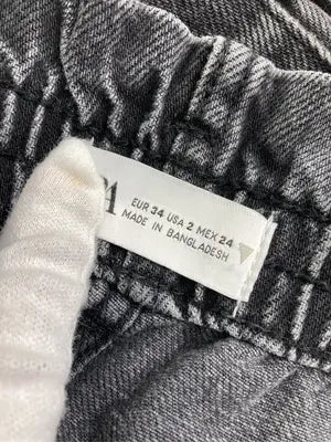 ZARA/ザラ/デニムパンツ/パンツ/ブラック/EUR 34/USA 2/MEX 24