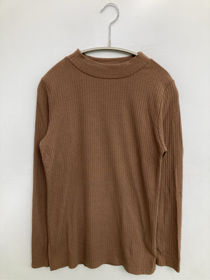 SUGAR SPOON/シュガースプーン/ニット/セーター/トップス/ブラウン/F