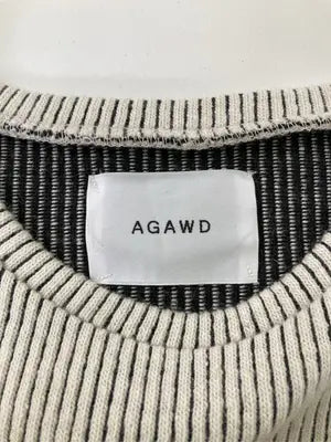 AGAWD/Tシャツ/カットソー/トップス/アイボリー/F