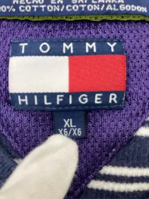 TOMMY HILFIGER/トミーヒルフィガー/Tシャツ/カットソー/トップス/ブラック/XL