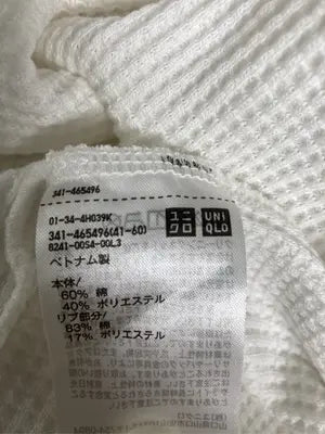 UNIQLO/ユニクロ/Tシャツ/カットソー/トップス/ホワイト/XL