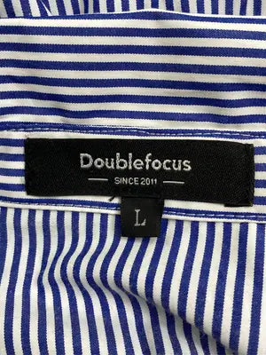 Doublefocus/ダブルフォーカス/シャツ/ブラウス/トップス/ブルー/L