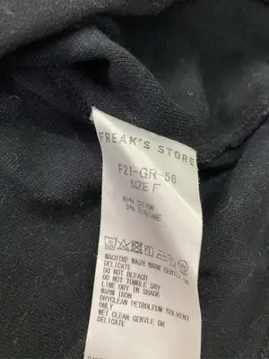 FREAK'S STORE/フリークスストア/Tシャツ/カットソー/トップス/ブラック/F