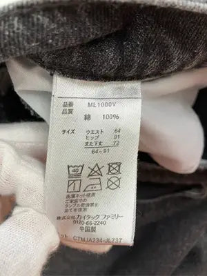 GENUINE MERCHANDISE/ジェニュインマーチャンダイズ/デニムパンツ/パンツ/ブラック/64