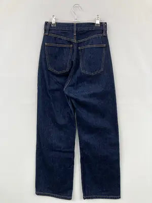 無印良品/ムジルシリョウヒン/デニムパンツ/パンツ/ネイビー/W22xL29