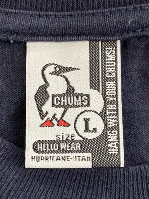 CHUMS/チャムス/Tシャツ/カットソー/トップス/ブラック/L