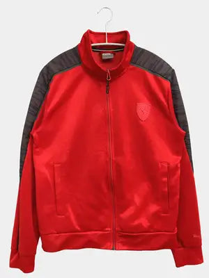 PUMA/プーマ/ジャージ/トラックジャケット/トップス/レッド/S