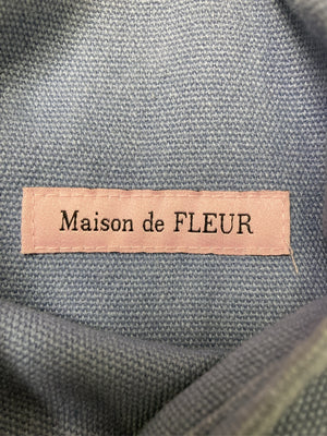 Maison de FLEUR/メゾンドフルール/エコバッグ/サブバッグ/バッグ/スカイブルー