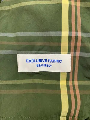 EXCLUSIVE FABRIC/エクスクルーシブファブリック/セットアップ/ジャケット/アウター/グリーン