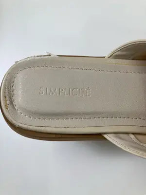 SIMPLICITE/サンプリシテ/パンプス/シューズ/アイボリー/L