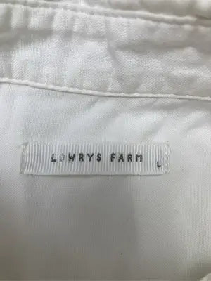 LOWRYS FARM/ローリーズファーム/シャツ/ブラウス/トップス/ホワイト/L