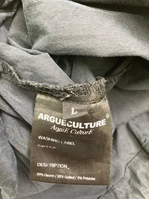 ARGUECULTURE/ベスト/トップス/ブラック/L