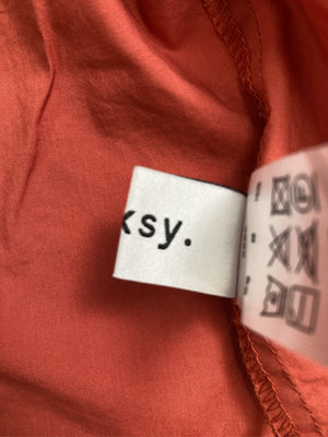 forksy./フォルクシー/シャツワンピース/ワンピース/ドレス/レッド