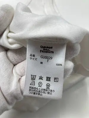 COMMON GULL PRODUCT/タンクトップ/トップス/ホワイト/F