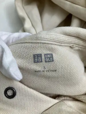 UNIQLO/ユニクロ/パーカー/トップス/アイボリー/L