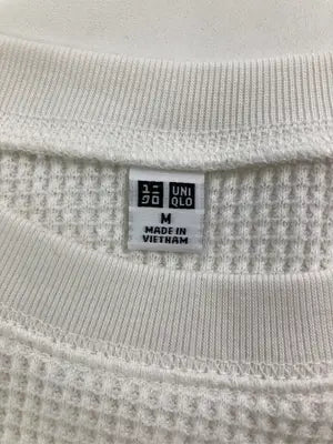 UNIQLO/ユニクロ/Tシャツ/カットソー/トップス/ホワイト/M