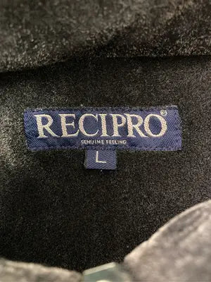 RECIPRO/ブルゾン/ジャケット/アウター/ブラック/L