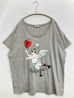 jouetie/ジュエティ/Tシャツ/カットソー/トップス/グレー/M