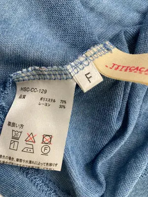 TITICACA/チチカカ/Tシャツ/カットソー/トップス/ブルー/LL