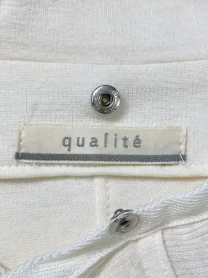 qualite/テーラードジャケット/ジャケット/アウター/アイボリー