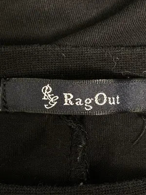Rag Out/ラグアウト/Tシャツ/カットソー/トップス/ブラック/L