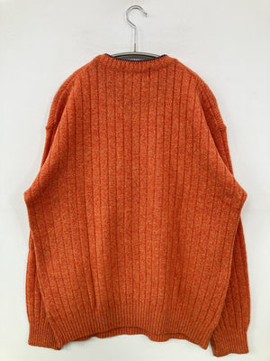 Preamos/ニット/セーター/トップス/オレンジ/L