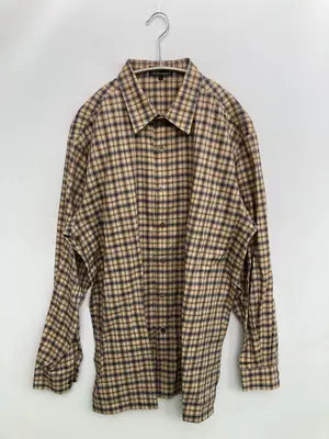 DAKS/ダックス/シャツ/ブラウス/トップス/ブラウン/L