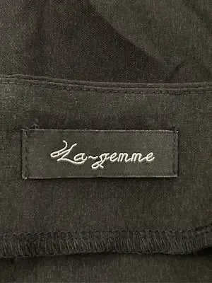 La-gemme/ラジェム/Tシャツ/カットソー/トップス/ブラック