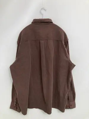 croft&barrow/クラフトアンドバロー/シャツ/ブラウス/トップス/ブラウン/XL